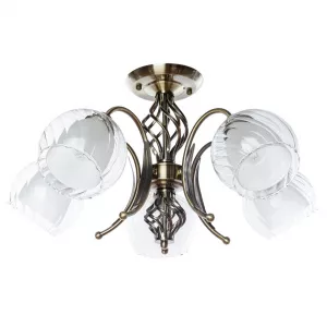 Потолочная люстра Arte Lamp DOLCEMENTE Бронза A1607PL-5AB