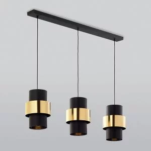 Подвесной светильник с тканевыми абажурами TK Lighting Calisto 4378