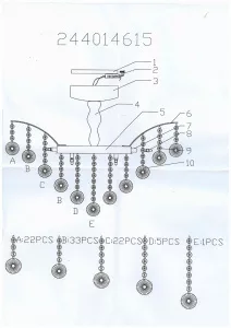 Потолочный светильник MW-Light Каскад 244014615