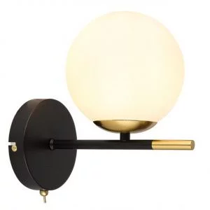 Бра ARTE LAMP ALCOR Черный A2224AP-1BK