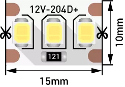 Лента светодиодная  2204 SWG 2204-12-22-NW (SWG2204-12-22-NW)