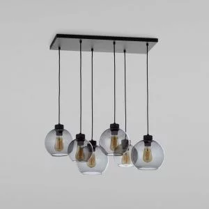 Подвесной светильник со стеклянными плафонами TK Lighting Cubus 2833