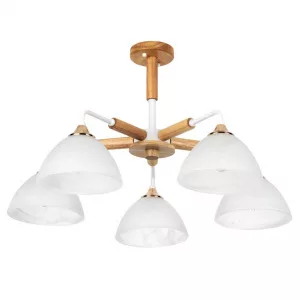 Потолочная люстра Arte Lamp MATTHEW Коричневый A5032PL-5BR