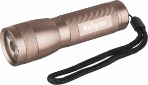 Фонарь Navigator 71 033 NPT-CM08-3AAA алюм. 1LEDx1Вт