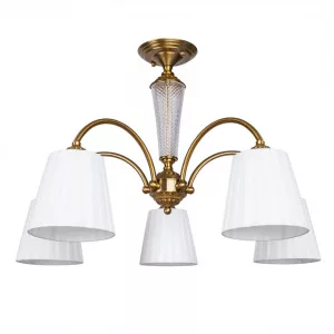 Потолочная люстра Arte Lamp GRACIE Золотистый A7301PL-5PB