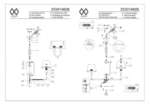 Потолочный светильник MW-Light София золотой 355014608