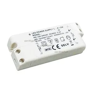 Блок питания ARPV-24012T (24V, 0.5A, 12W) (Arlight, Пластик)