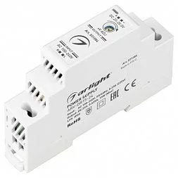 Блок питания ARV-DR15-24 (24V, 0.63A, 15W) (Arlight, IP20 DIN-рейка)