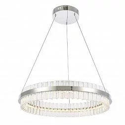 Светильник подвесной ST-Luce Хром/Прозрачный LED 1*44W 3000K CHERIO SL383.113.01