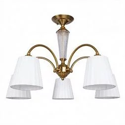 Потолочная люстра Arte Lamp GRACIE Золотистый A7301PL-5PB