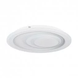 32052 Потолочный светильник PALAGIANO 1, 14,7W (LED), 4000K, 2200lm, H50, Ø380, сталь, белый / пластик, сталь, матовый белый EGLO