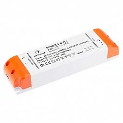 Блок питания ARV-12075-PFC (12V, 6.25A, 75W) (Arlight, IP20 Пластик, 2 года)