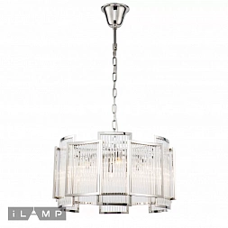 Подвесная люстра iLamp Tribeca MD0276-6C Nickel