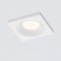 Встраиваемый точечный светильник Plain S 3W белый 15271/LED Elektrostandard a056026