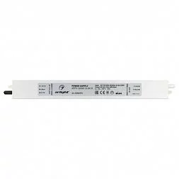 Блок питания ARPV-24060-SLIM-D (24V, 2.5A, 60W) (Arlight, IP67 Металл, 3 года)