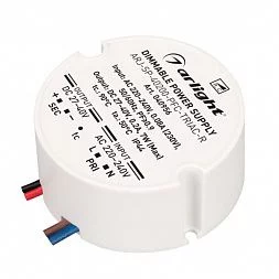 Блок питания ARJ-SP-40200-PFC-TRIAC-R (7W, 27-40V, 200mA) (Arlight, IP44 Пластик, 5 лет)