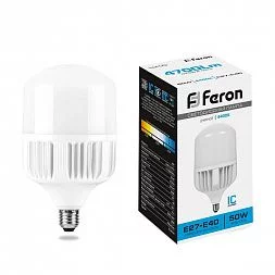 Лампа светодиодная Feron LB-65 E27-E40 50W 175-265V 6400K