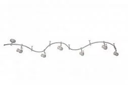 Трековая система Arte Lamp RAIL KITS Серебристый A3056PL-6SI