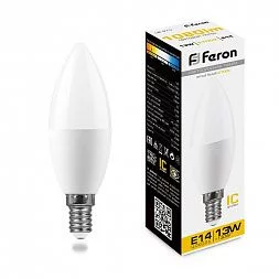 Лампа светодиодная Feron LB-970 Свеча E14 13W 175-265V 2700K