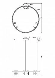 Подвесной светильник Maytoni MOD102PL-L42WK